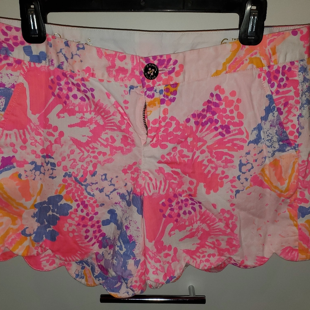 Lilly Pulitzer Buttercup Shorts size 6